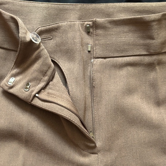Worthington Tan Wide Leg Women's Pants - Picture 3 of 7